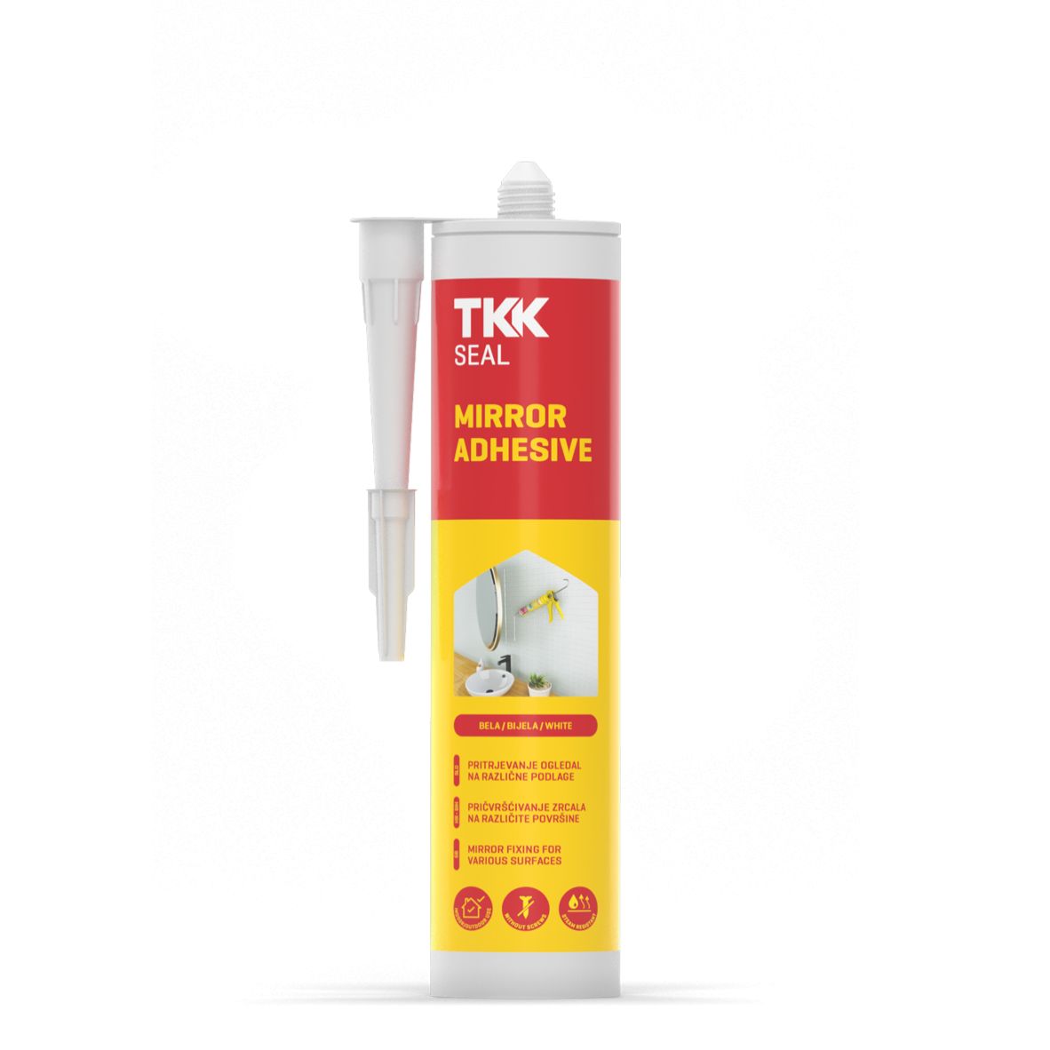 Lepidlo na zrkadlá TKK 300ml