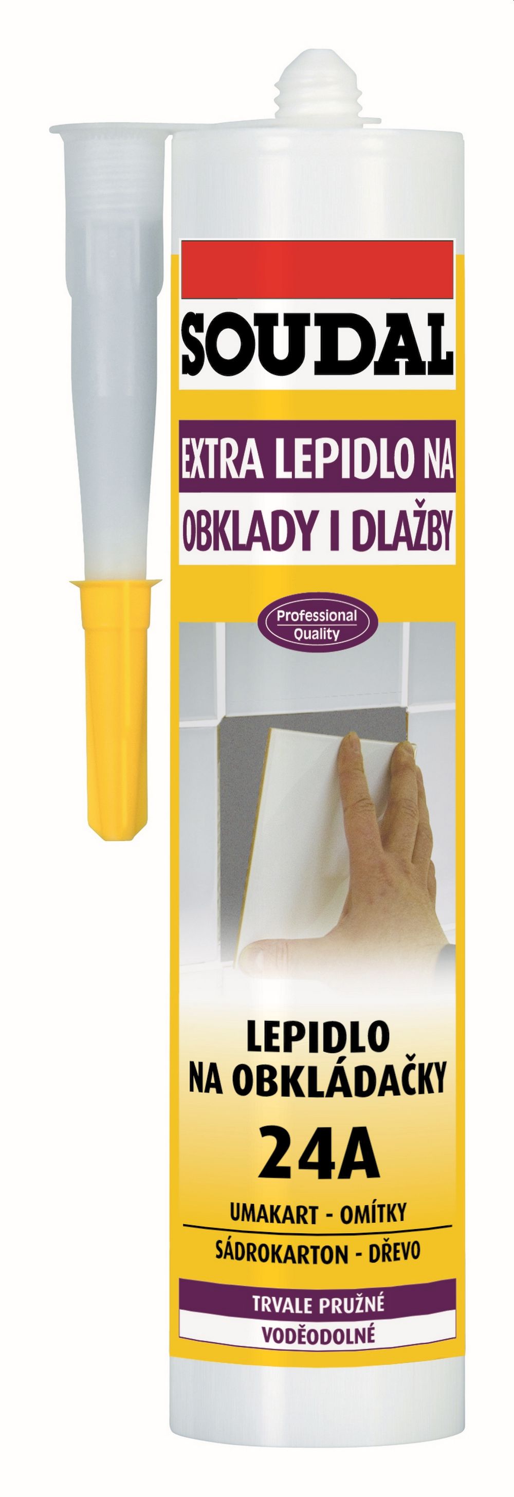 Soudal lepidlo na obklad 24A 300ml
