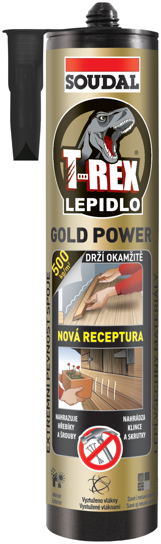 Soudal T-REX Gold POWER 290ml