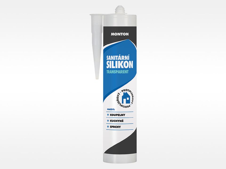 Soudal MONTON sanitárny silikón 310ml transparent