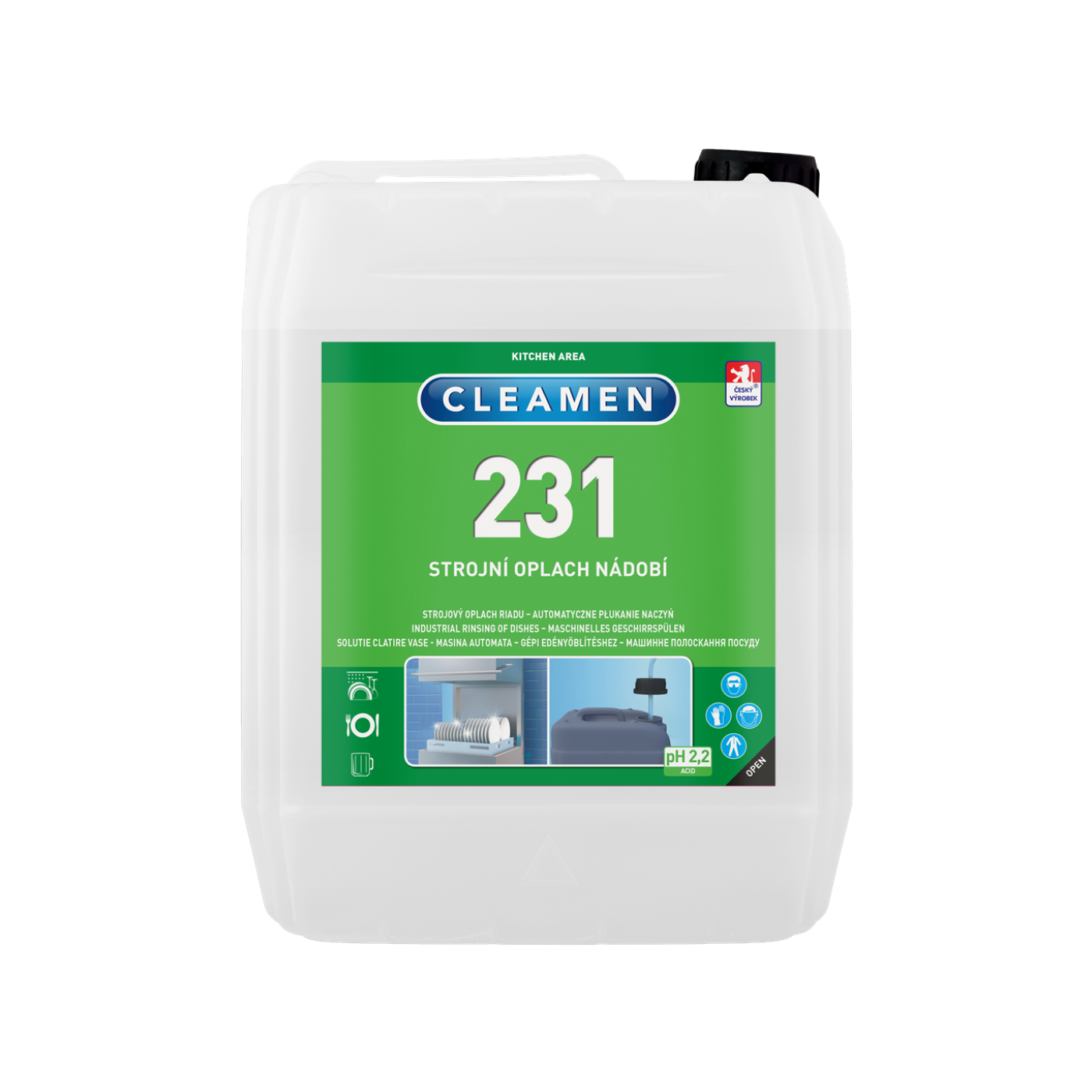 Cleamen 231 strojný oplach riadu 5kg