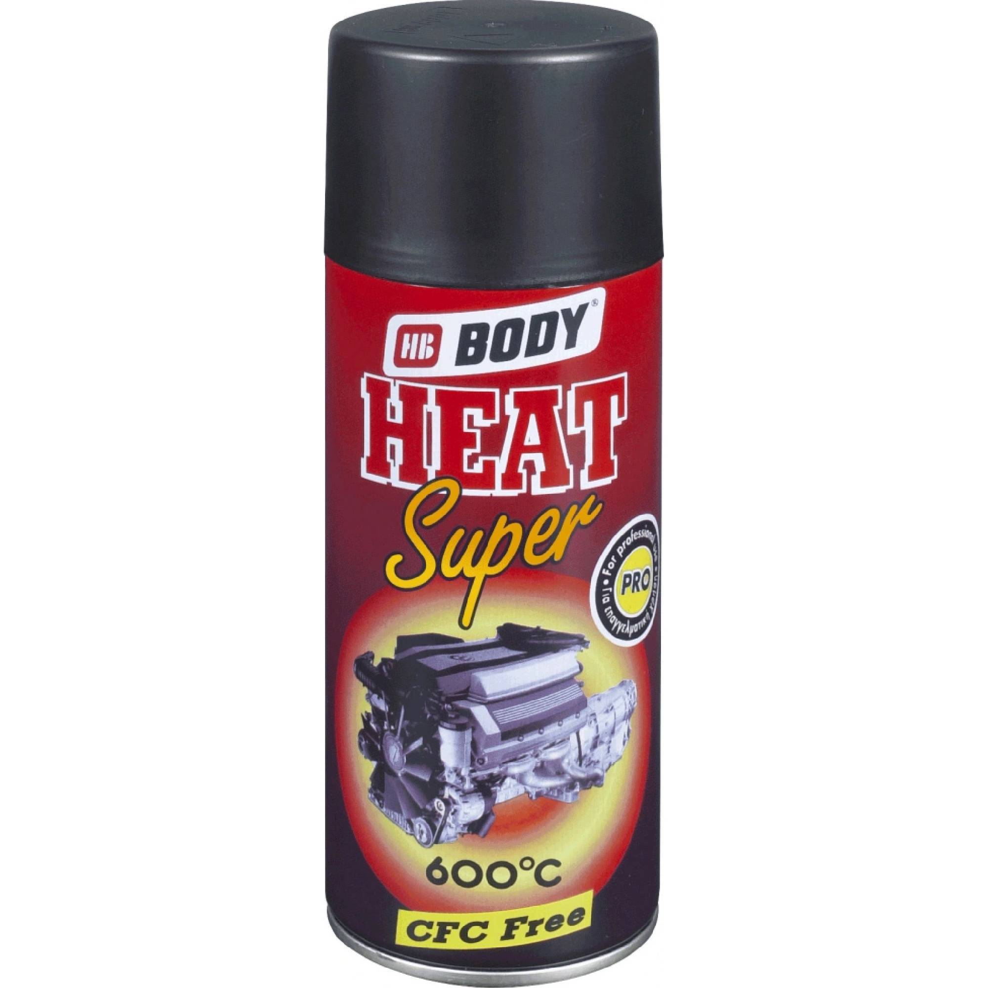 Body sprej Heat 400ml čierna