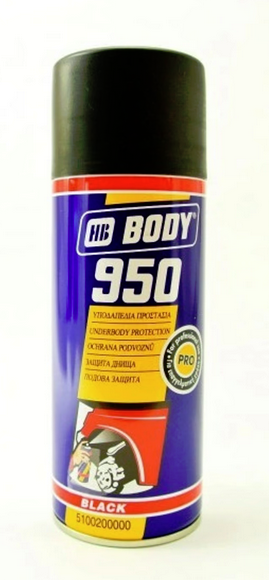 Body 950 400ml sprej čierna
