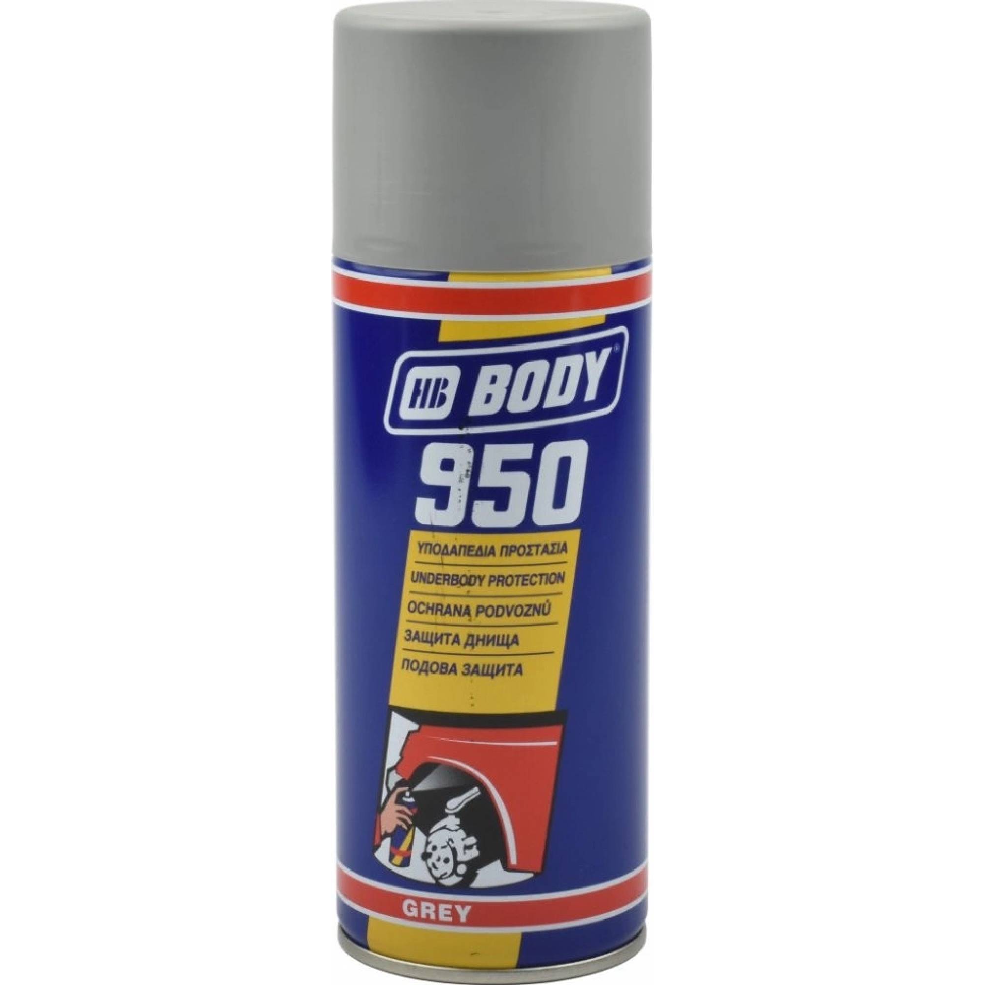 Body 950 400ml sprej šedá