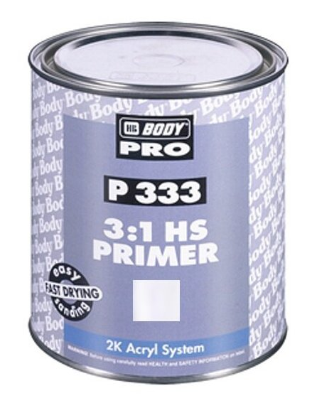 Body 333 3:1 HS Primer 1L šedá