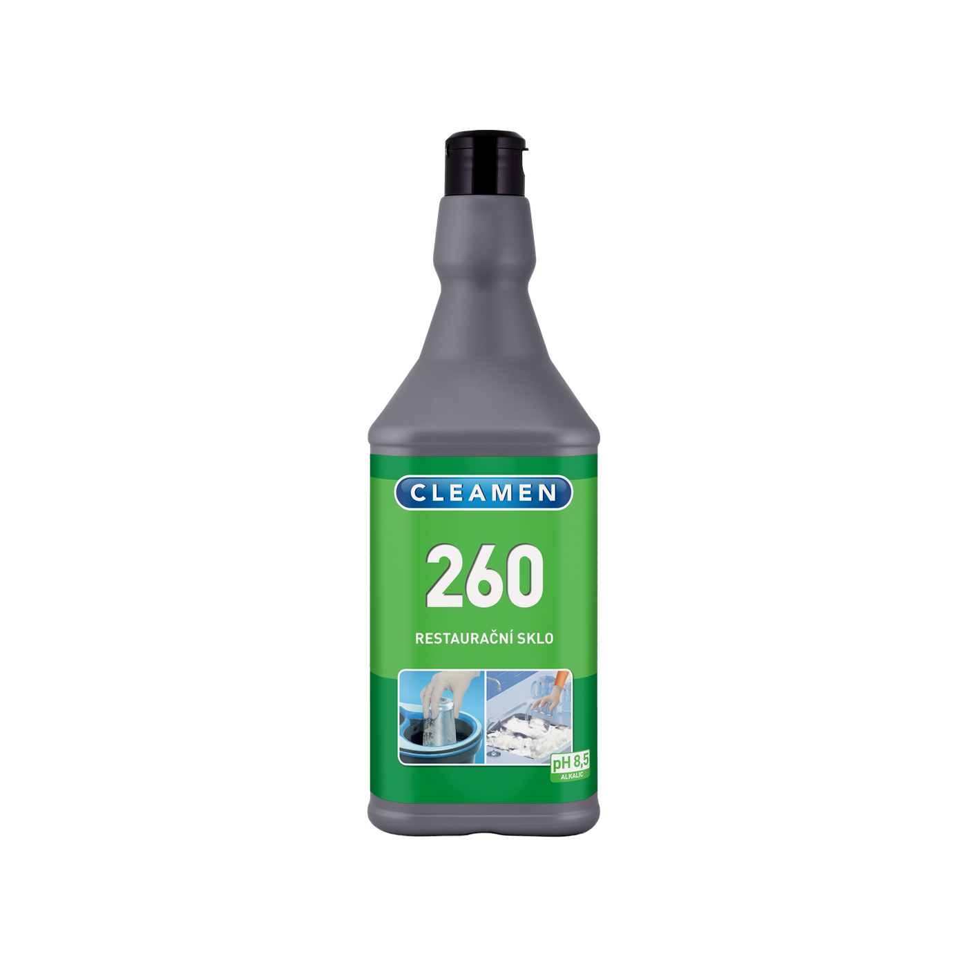 Cleamen 260 reštauračné sklo 1l