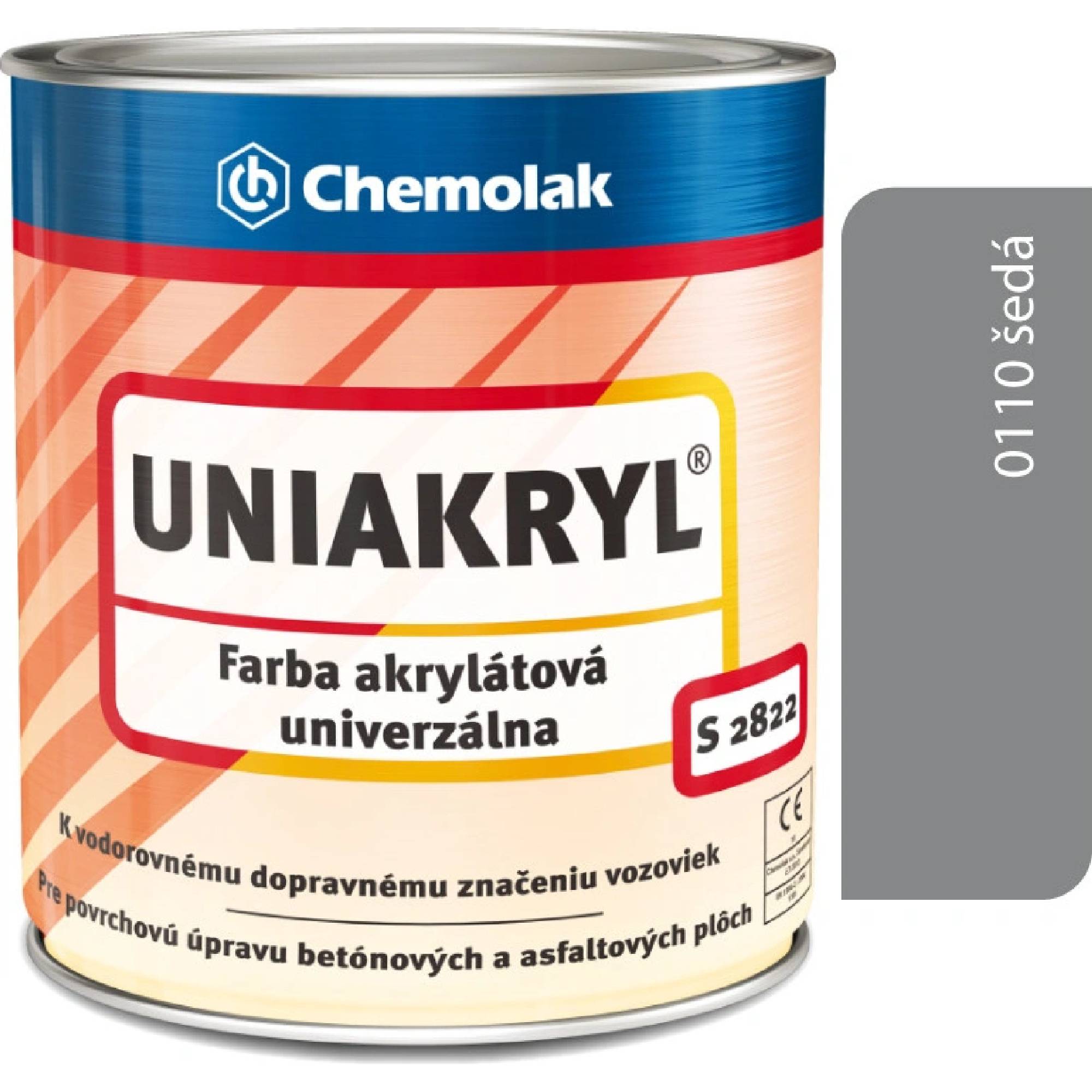 Uniakryl S 2822/0110 0,75l