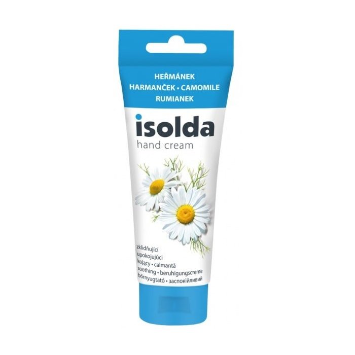 ISOLDA krém na ruky 100ml harmanček s arganovým olejom