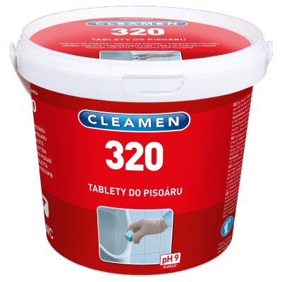 CLEAMEN 320 tablety do pisoáru 1,5kg