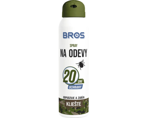 BROS sprej proti kliešťom na odevy 90ml