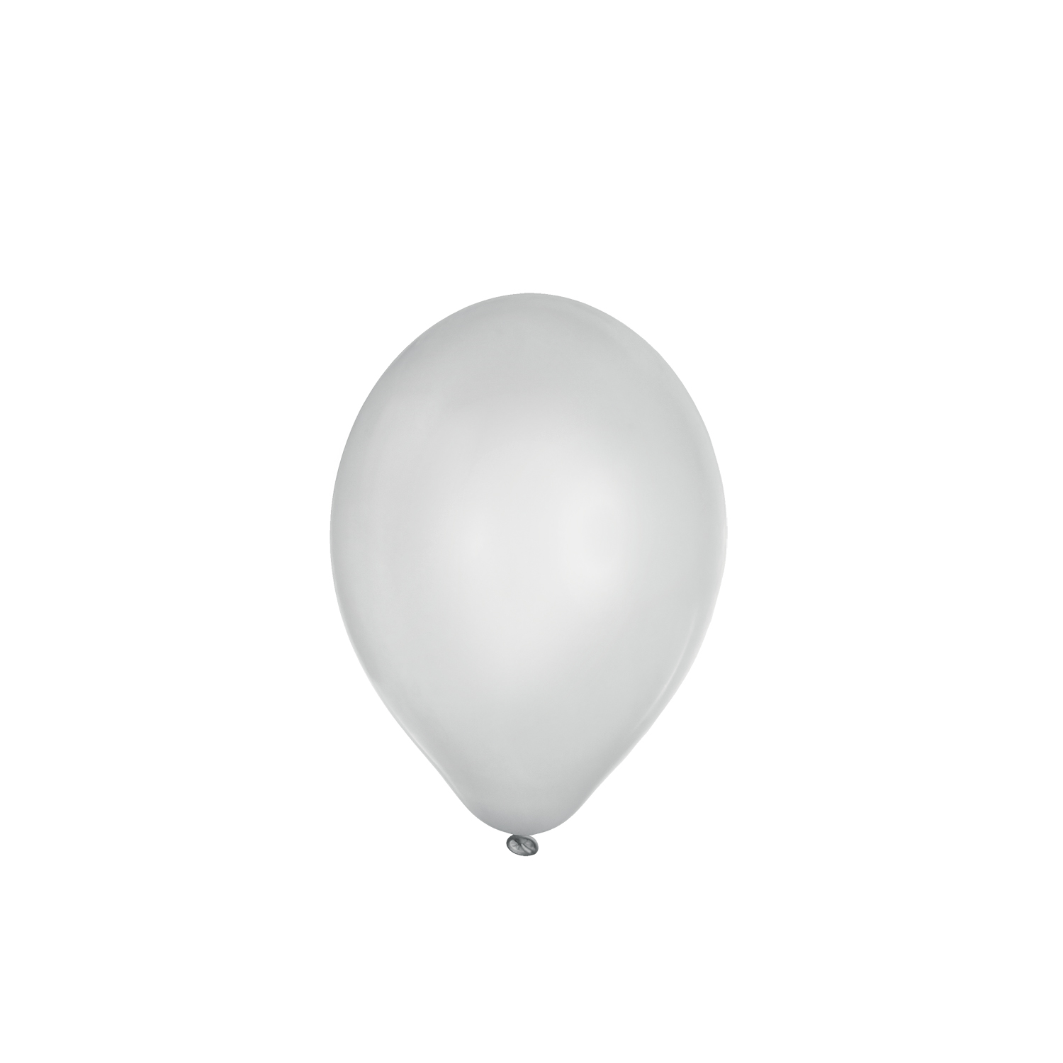 Nafukovací balónik biely Ø25cm `M` [10 ks]