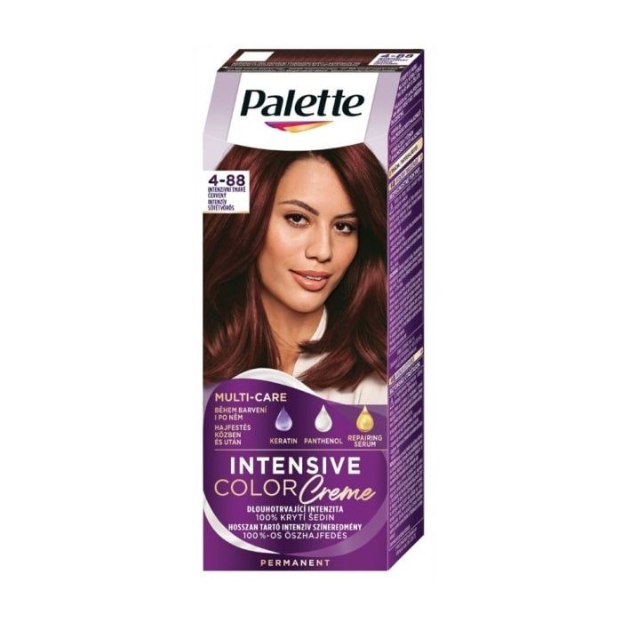 Palette Intensive colorcreme (RF3) 4-88 farba na vlasy - Intenzívne tmavo červená