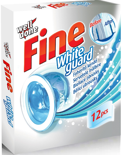 Fine bieliace obrúsky 12ks