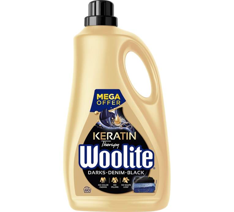 Woolite 3,6L 60PD Keratin Therapy Black