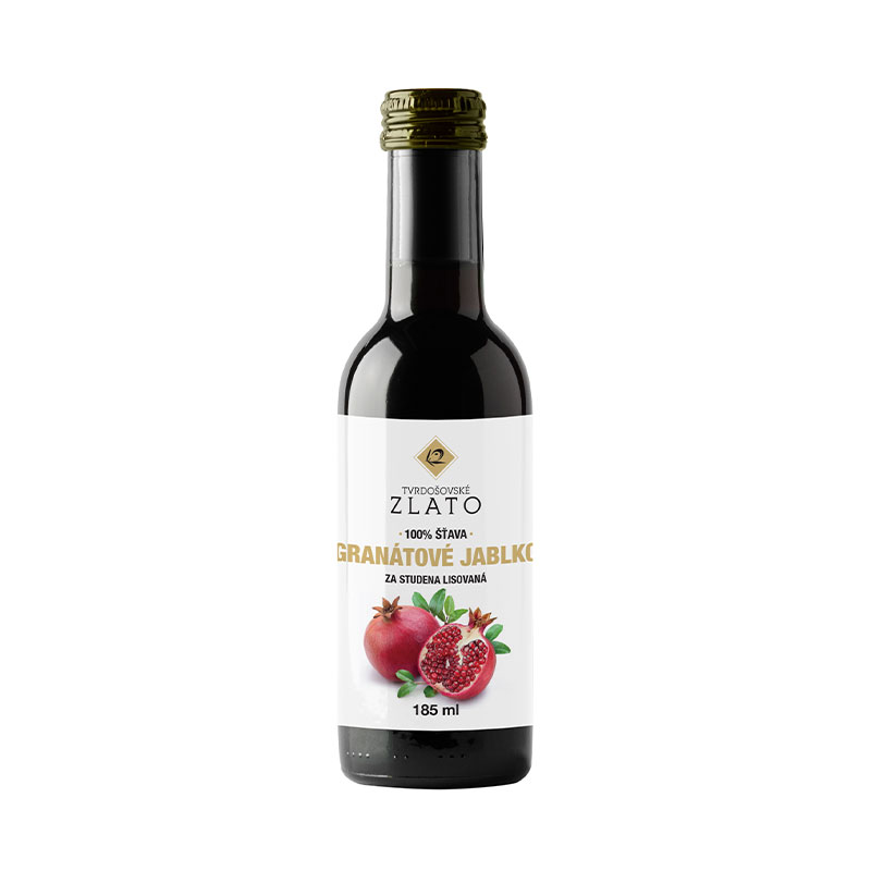 Šťava 100% Granátové jablko 185ml