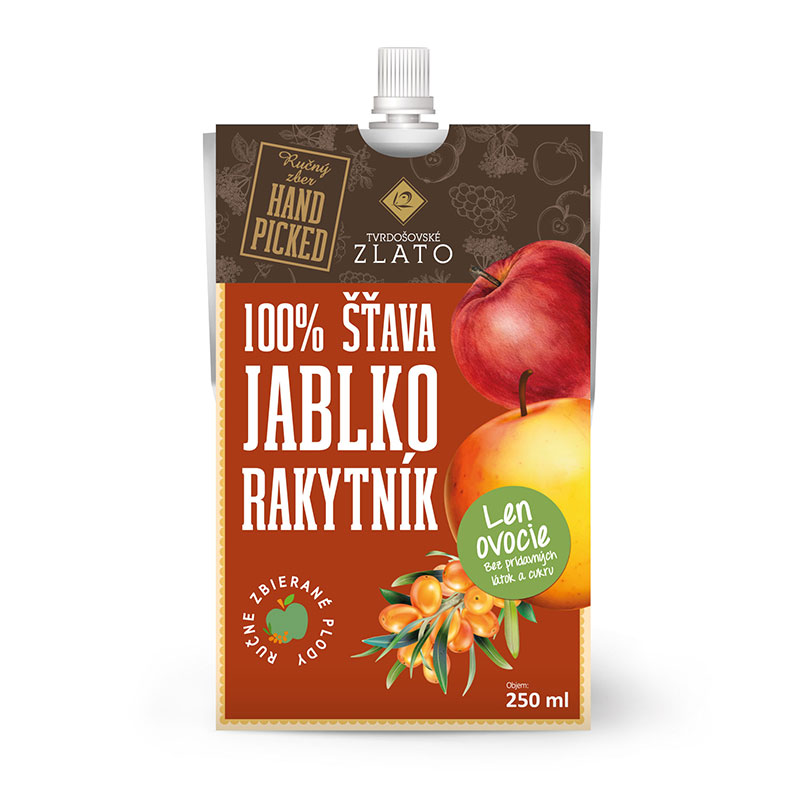 Šťava Jablko Rakytník 250ml
