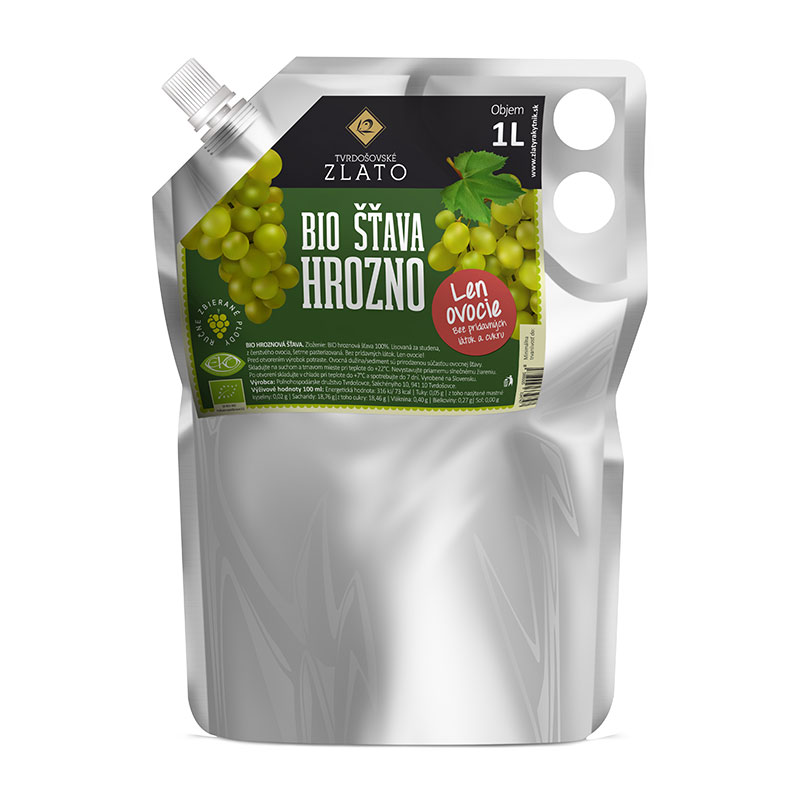 Šťava BIO Hrozno 1l