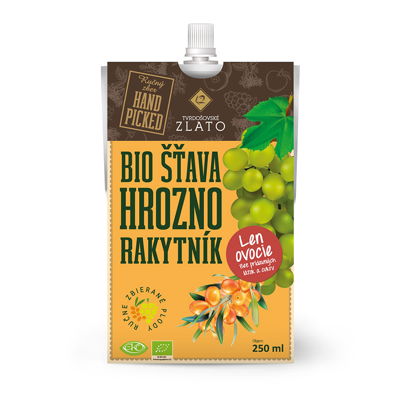 Šťava BIO Hrozno BIO Rakytník 250ml