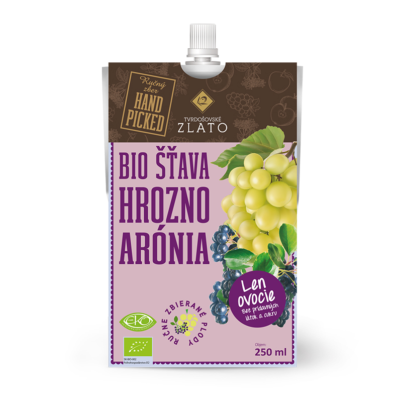 Šťava BIO Hrozno BIO Arónia 250ml