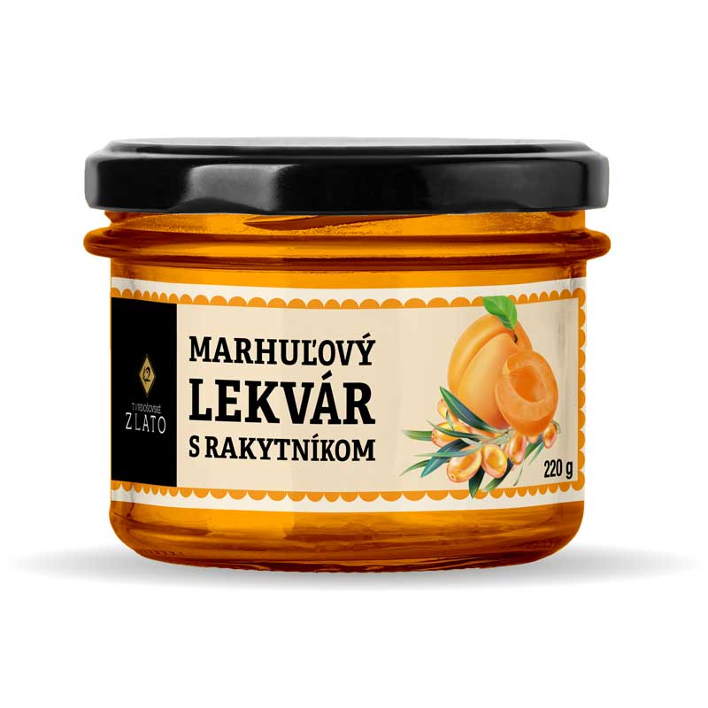Džem Marhuľa Rakytník 220g
