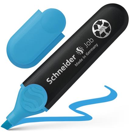 Zvýrazňovač Schneider 1-5mm job150 modrý