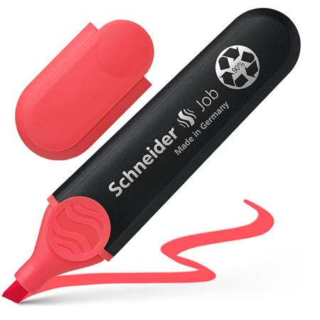 Zvýrazňovač Schneider 1-5mm job150 červený
