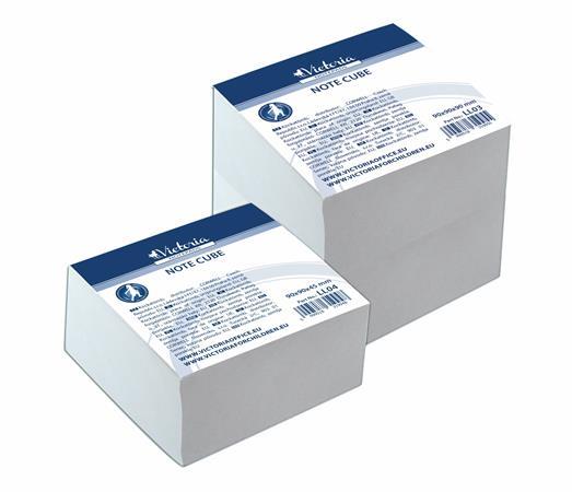Bloky kocka 85x85x45mm biela