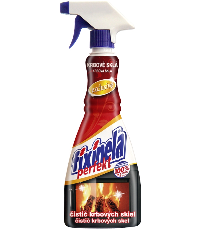 Fixinela perfekt čistič krbových skiel 500 ml
