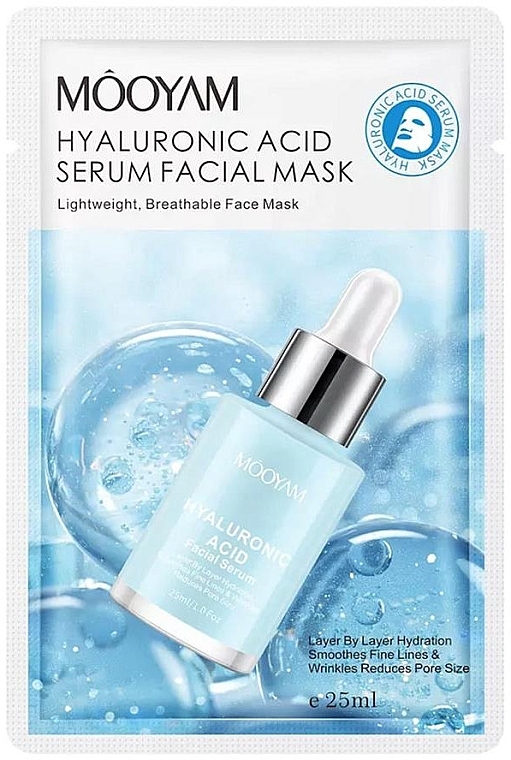 Mooyam pleťová maska Hyal Acid Serum 25ml