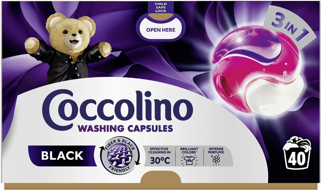 Coccolino kapsule do prania 40pd black and dark
