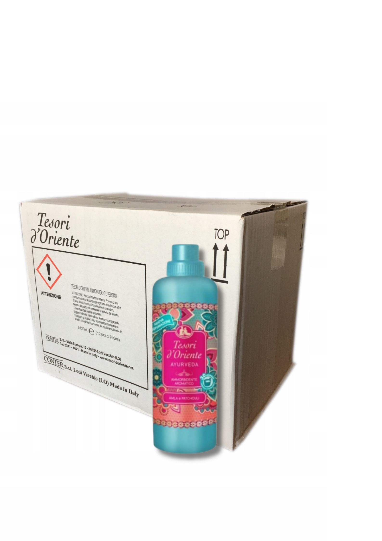 Tesori D' Oriente aviváž Ayurveda 760ml (38PD) Kartón-12ks