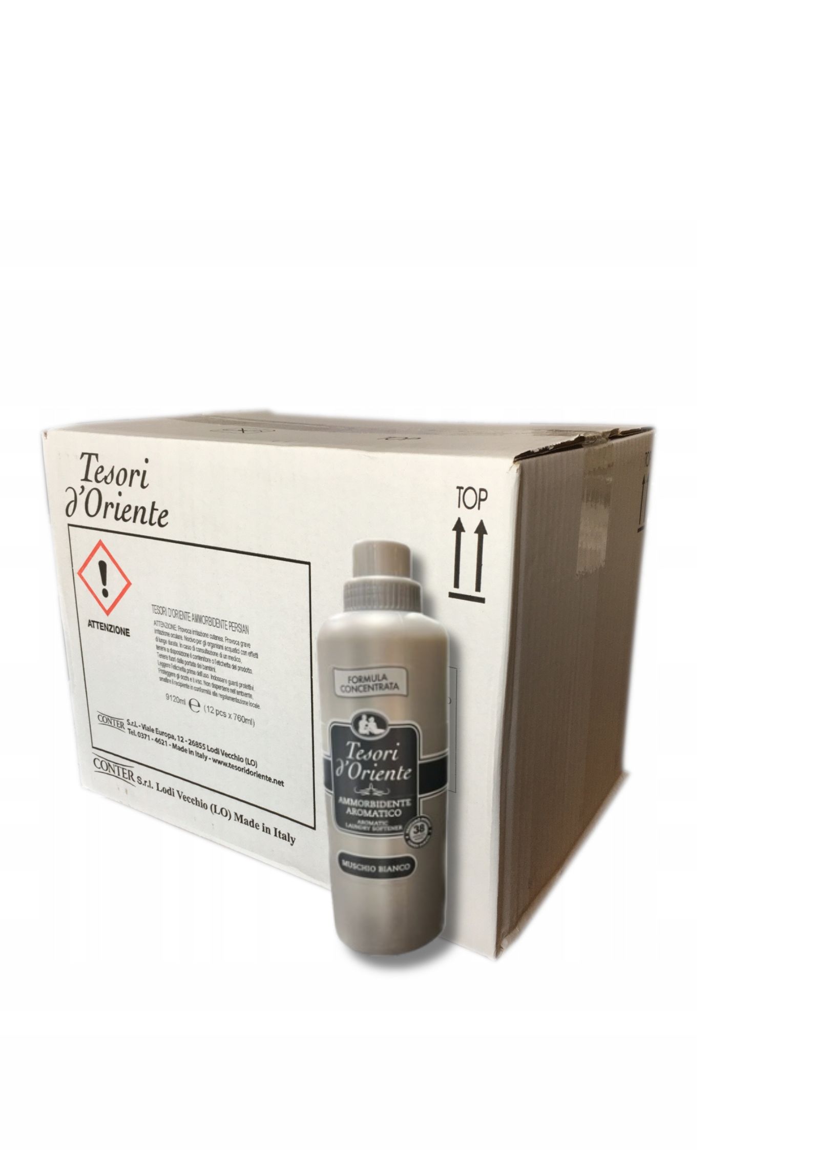 Tesori D' Oriente aviváž Muschio Bianco 760ml (38PD) Kartón-12ks