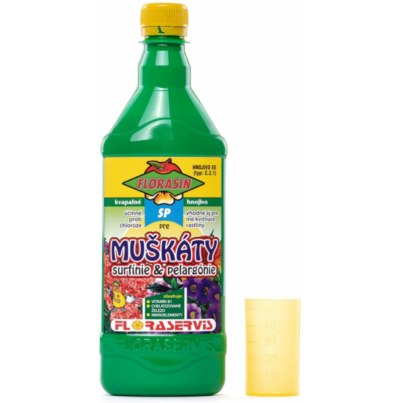 Florasin SP MUškáty 500ml balkón