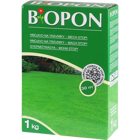 BOPON na trávniky, mach stop - granulované hnoijvo 1kg