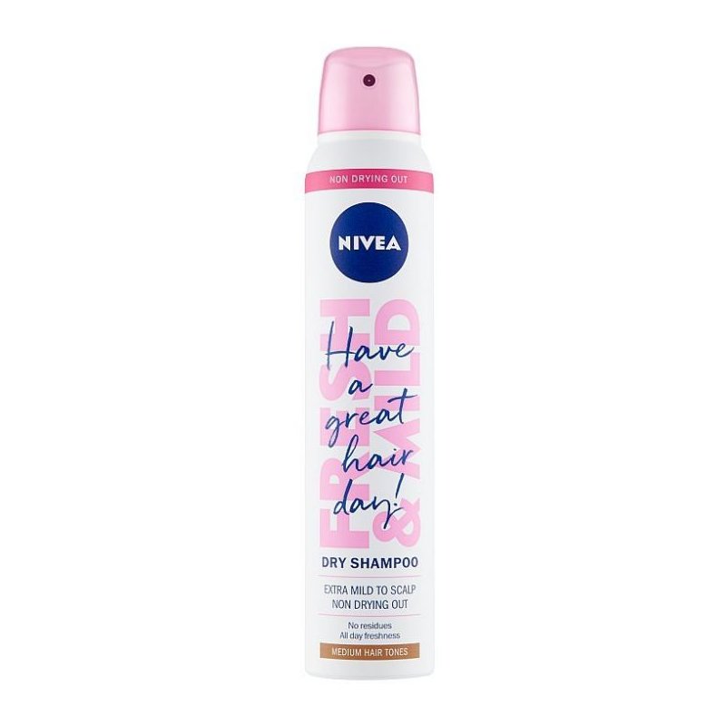 Nivea šampón suchý 200ml medium hair tones