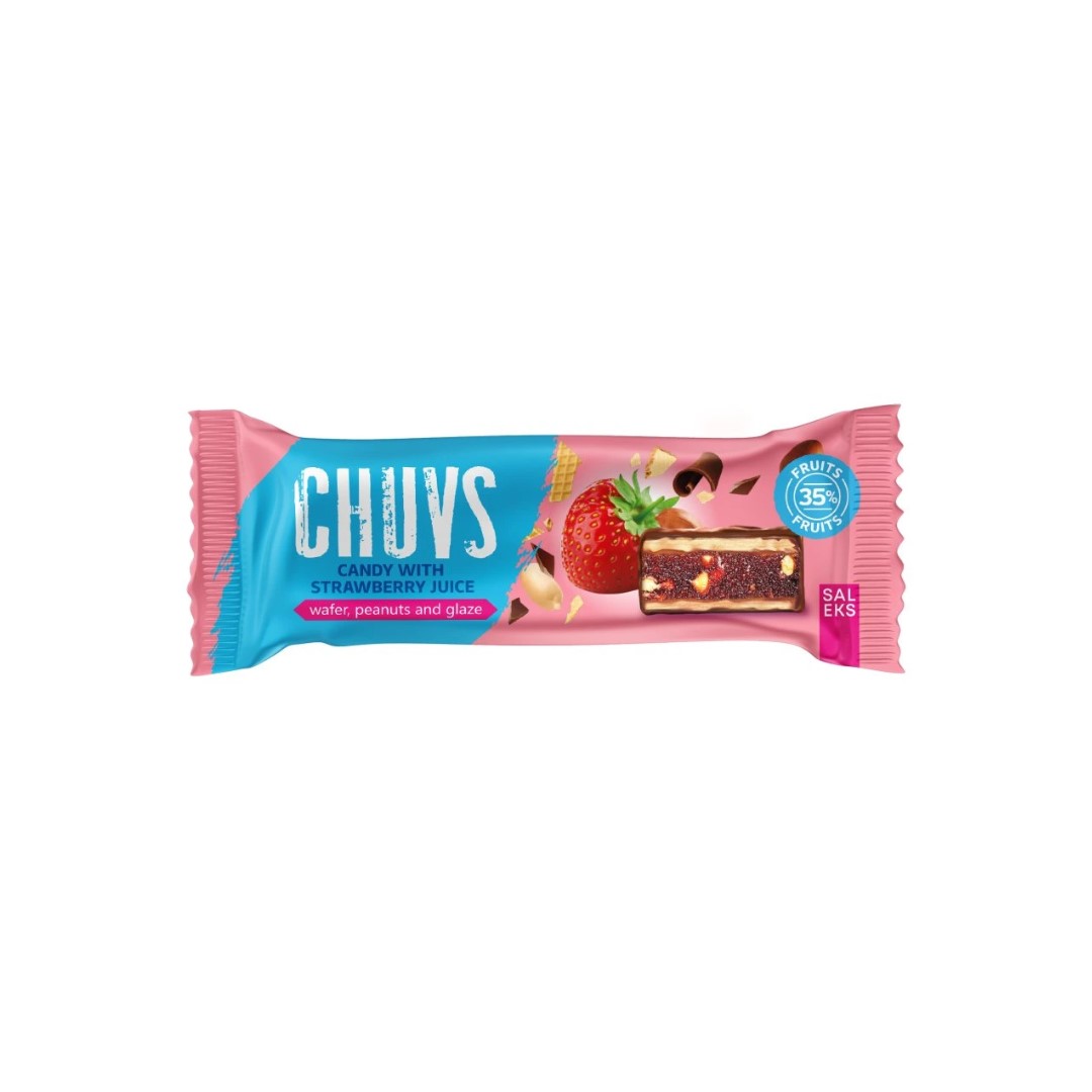 Tyčinka CHUVS Jahoda 30g