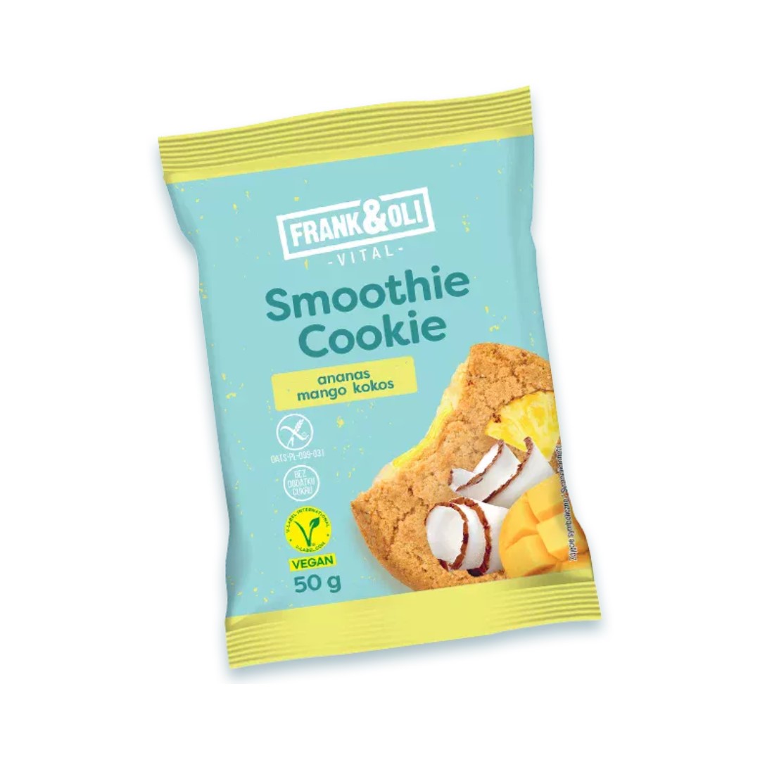 Tyčinka COOKIE Smoothie 50g - kokos