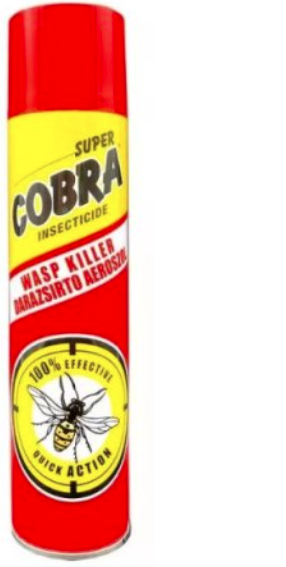 Cobra sprej proti osám a sršňom 400ml