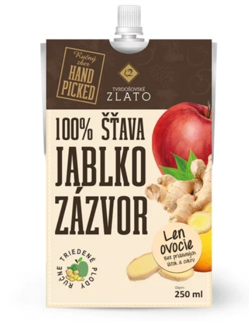 Šťava Jablko zázvor 250ml