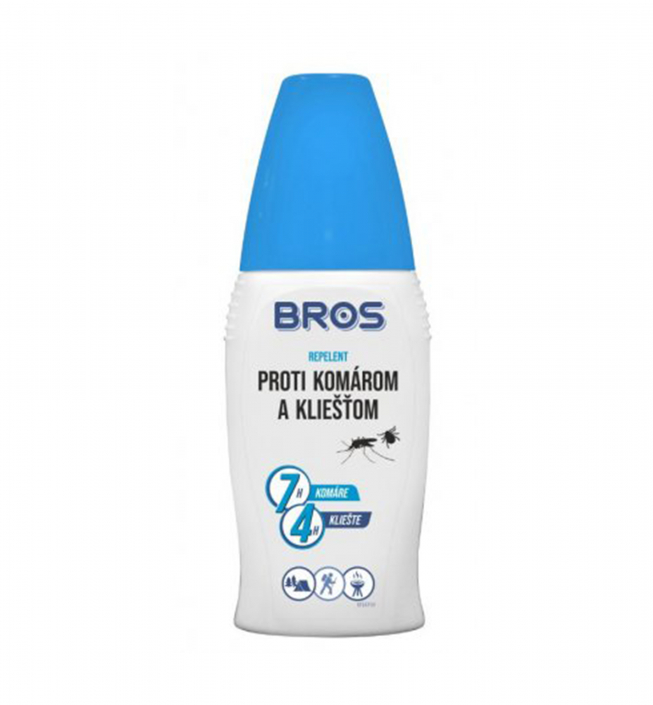 BROS repelent proti komárom a kliešťom 50ml