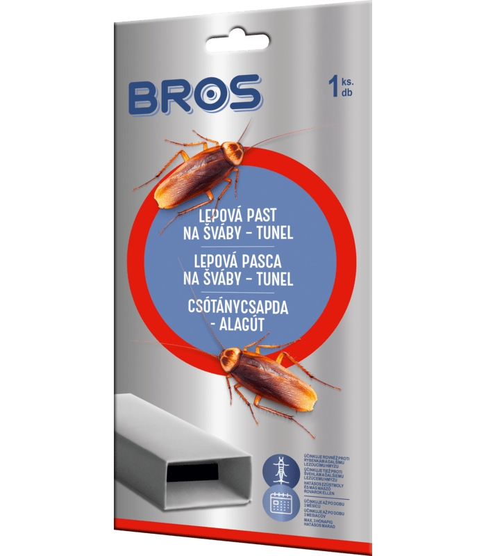 BROS lepová pasca na šváby tunel