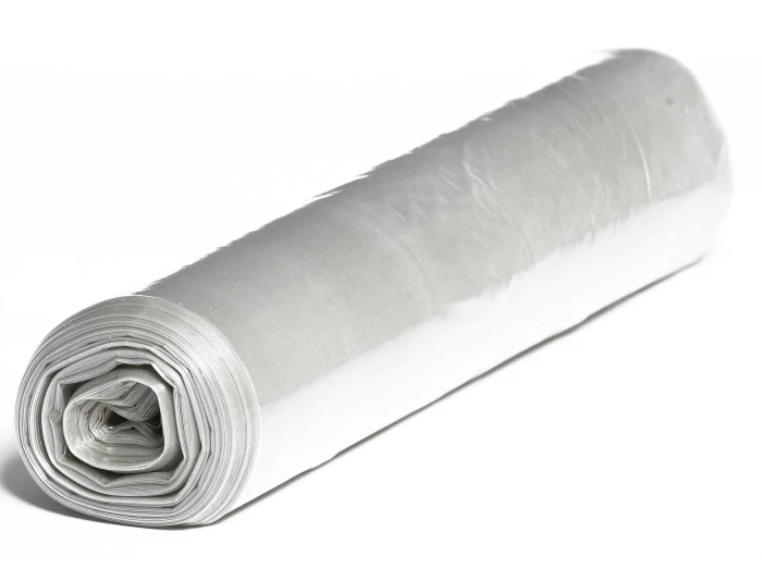 Vrece 120L transparentné rolované 40my (25ks)