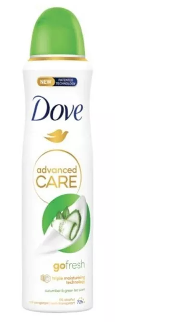 Dove DEO WOMEN 150ml ADVANCED Cucumber