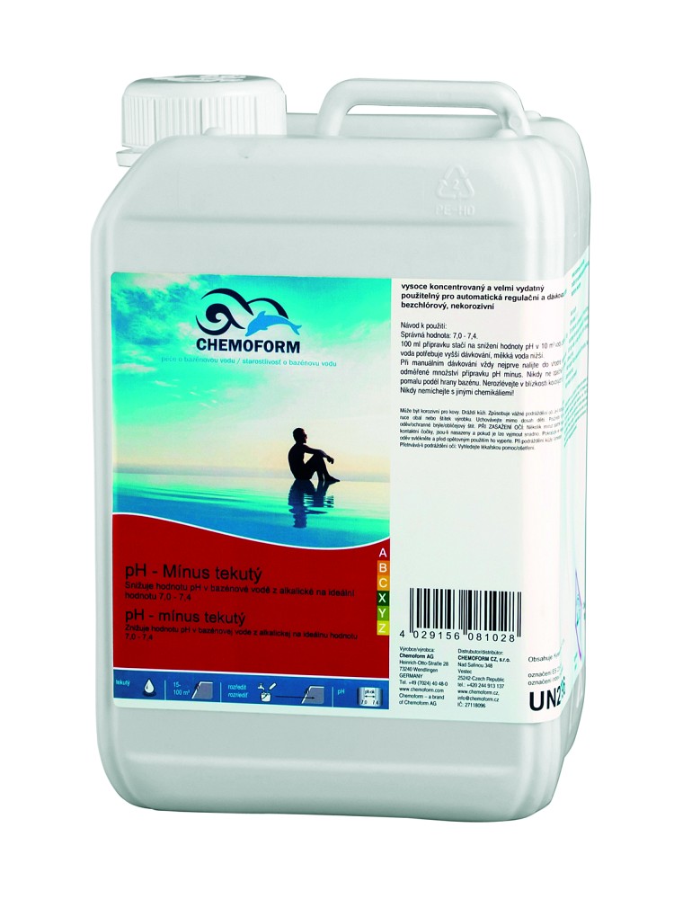Chemoform pH mínus tekutý 3L