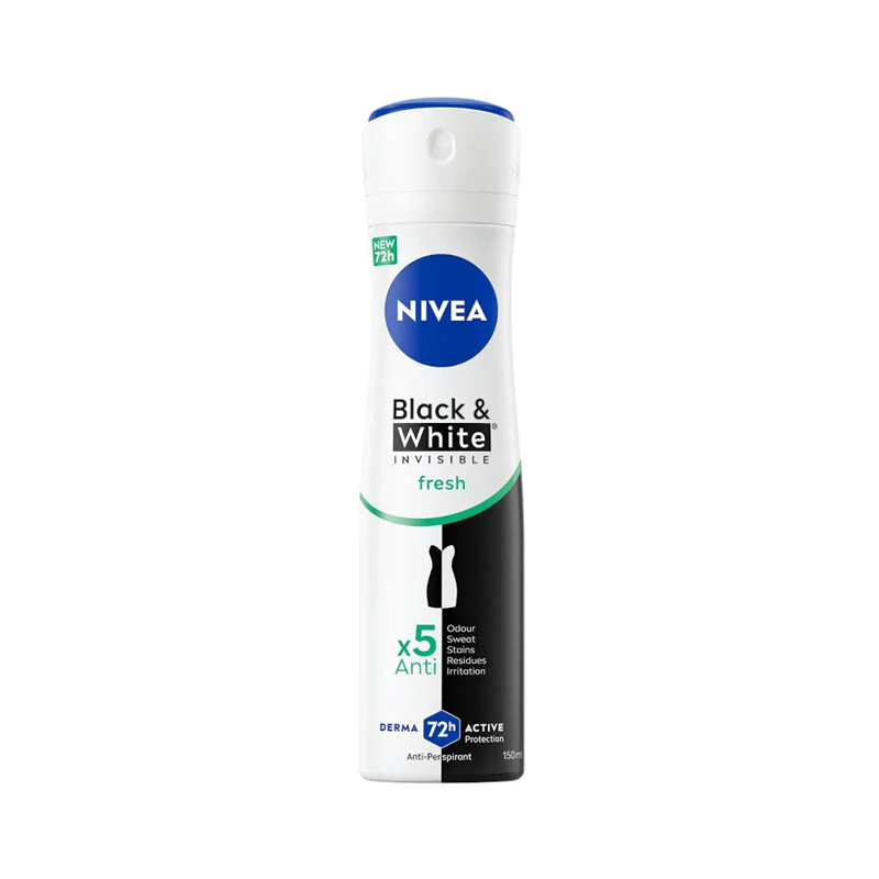Nivea DEO 150ml black and white fresh