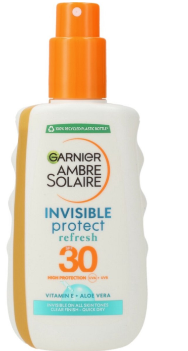 Garnier sprej na opaľovanie 200ml Ambre Solaire Invisible Protect SPF 30