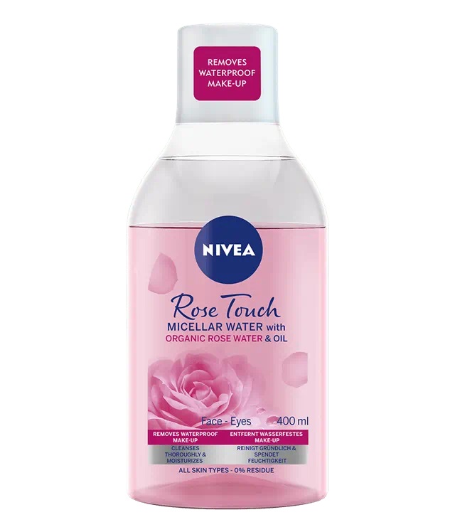 Nivea Pleťová micelárna voda 400ml Rose Touch