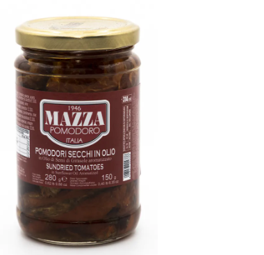 Sušené paradajky v slnečnicovom oleji 720ml MAZZA