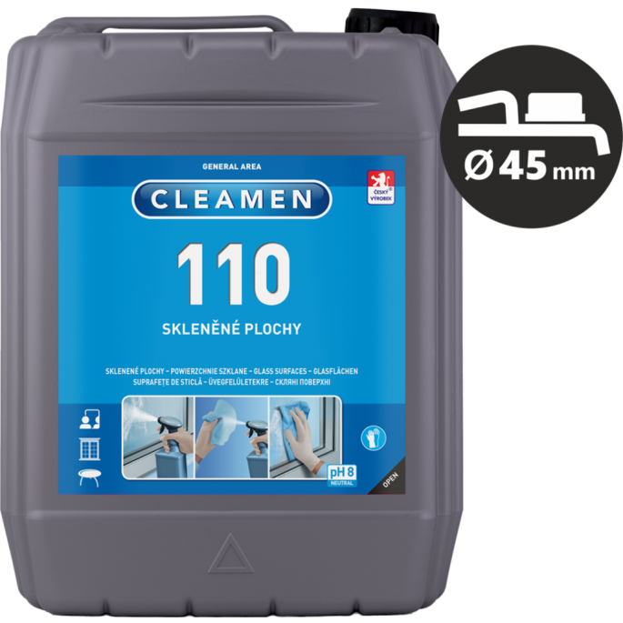 CLEAMEN 110 sklenené plochy 5L