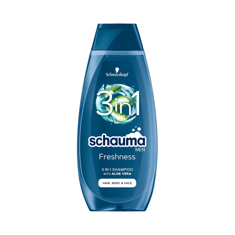 Schauma MEN 400ml Freshness 3in1